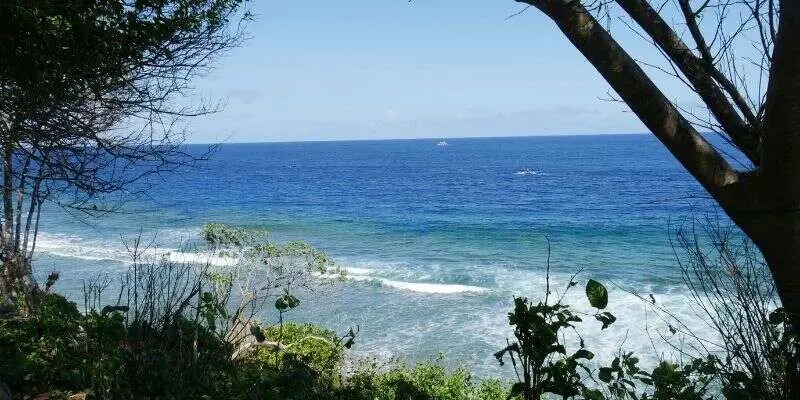 Beach at Cape of San Agustin in Davao Oriental, Mindanao