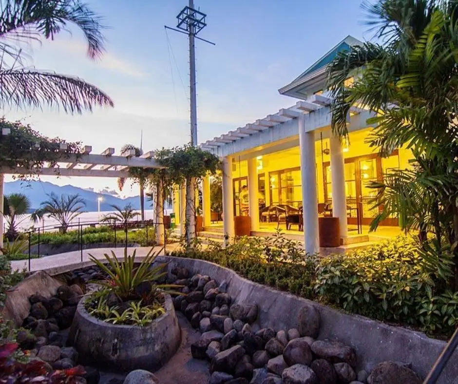 Photo of Camayan Beach Resort Hotel Premises at Night