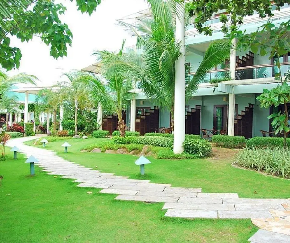 Photo of Camayan Beach Resort Hotel Garden in the Morning