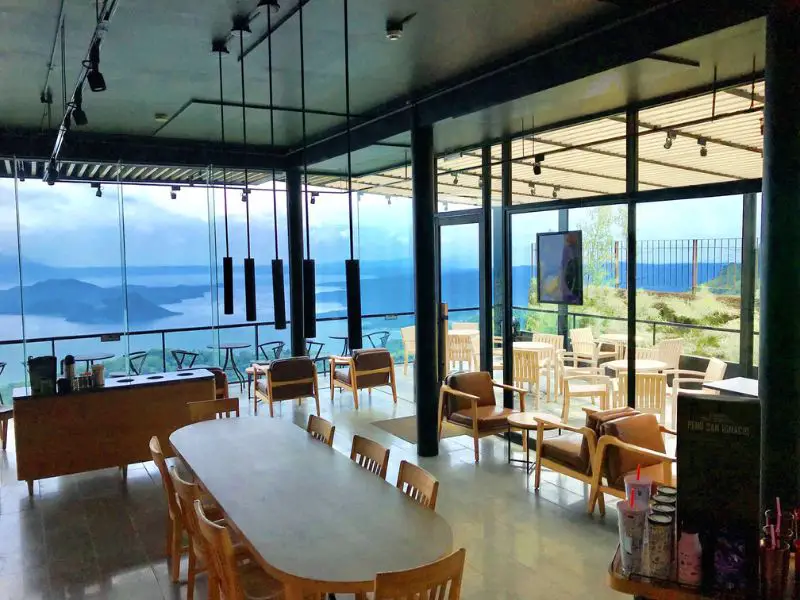 Starbucks Tagaytay - A picturesque coffee shop nestled in the scenic Tagaytay landscape