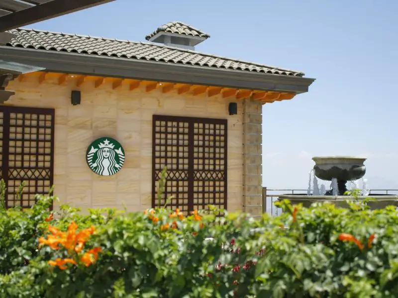 Starbucks at Twin Lakes in Tagaytay, Philippines.