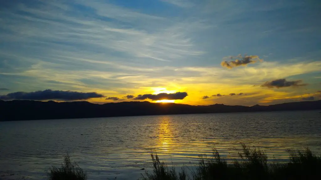 Photo of Sunset at Lake Mainit, Agusan del Norte