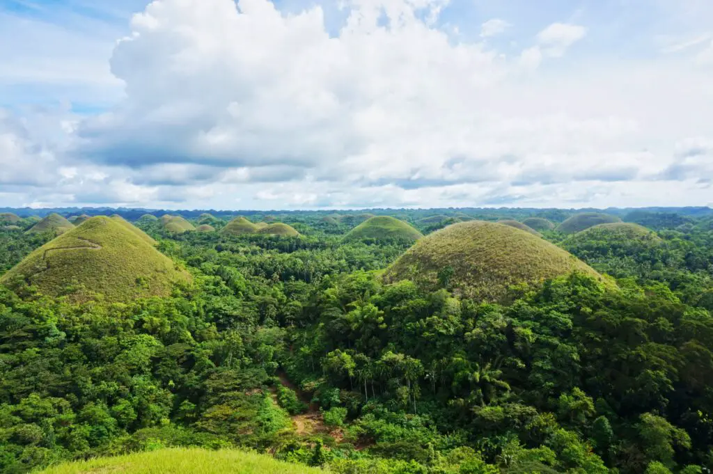 Chocolate Hills in Bohol, Philippines - Nature's Sweet Wonder