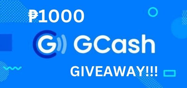 ₱1000 G-CASH IS UP FOR GRABS TO ONE WINNER!