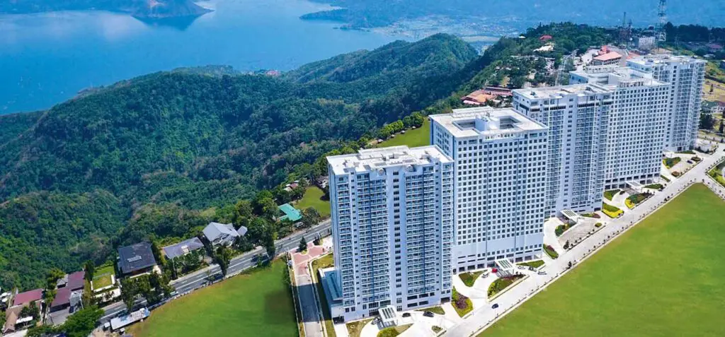 Wind Residences, a serene condominium complex in Tagaytay.