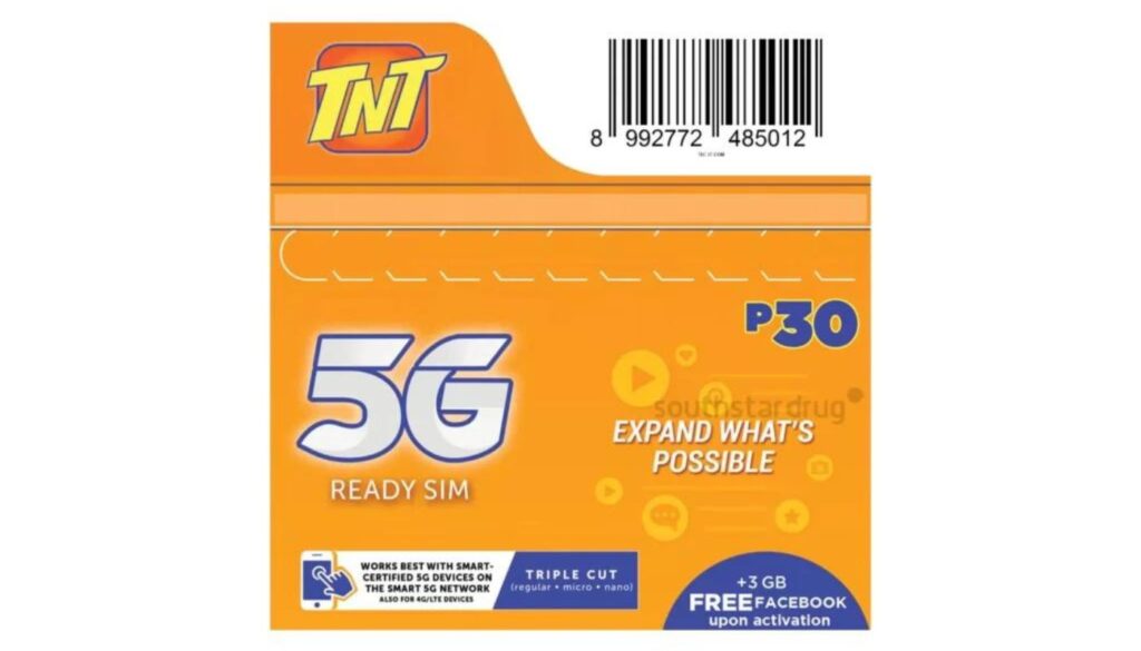 Photo of TNT Sim Card - TNT SIM Registration