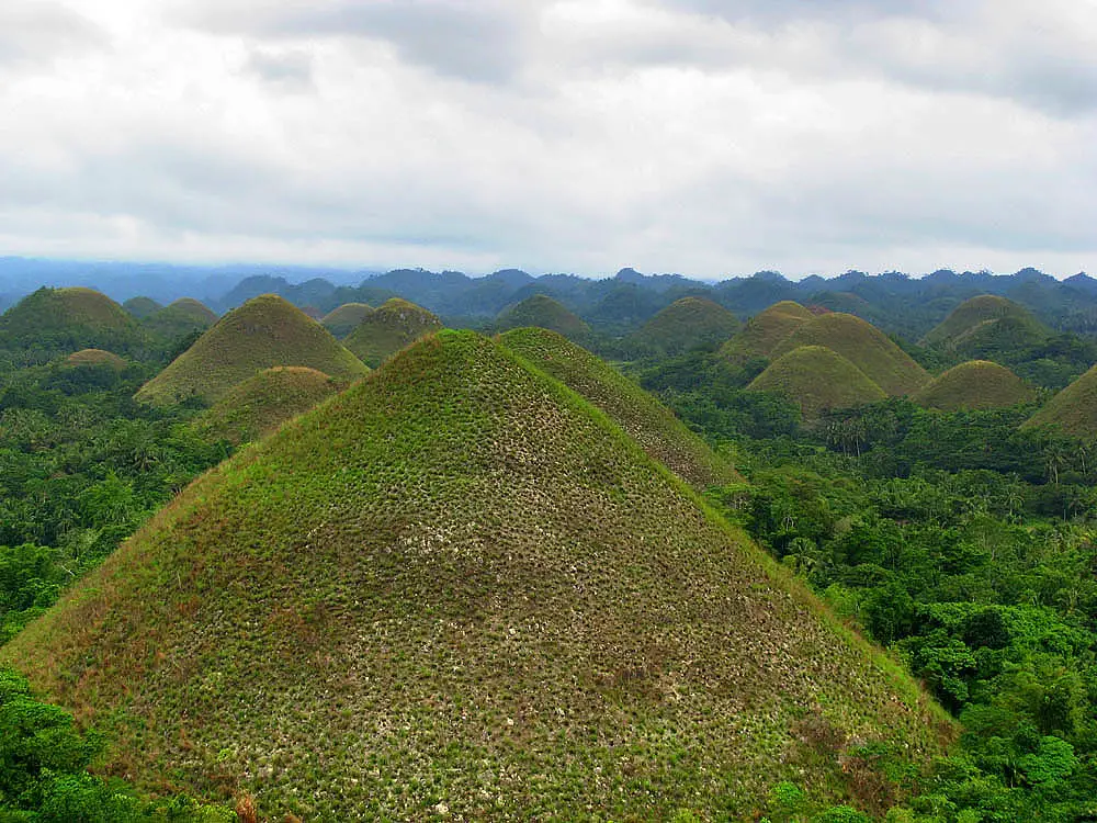 Majestic Chocolate Hills in Bohol