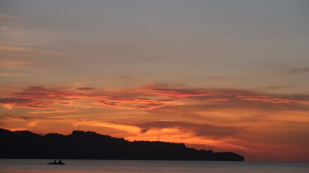 Amazing Sunset in Zamboanga Del Norte