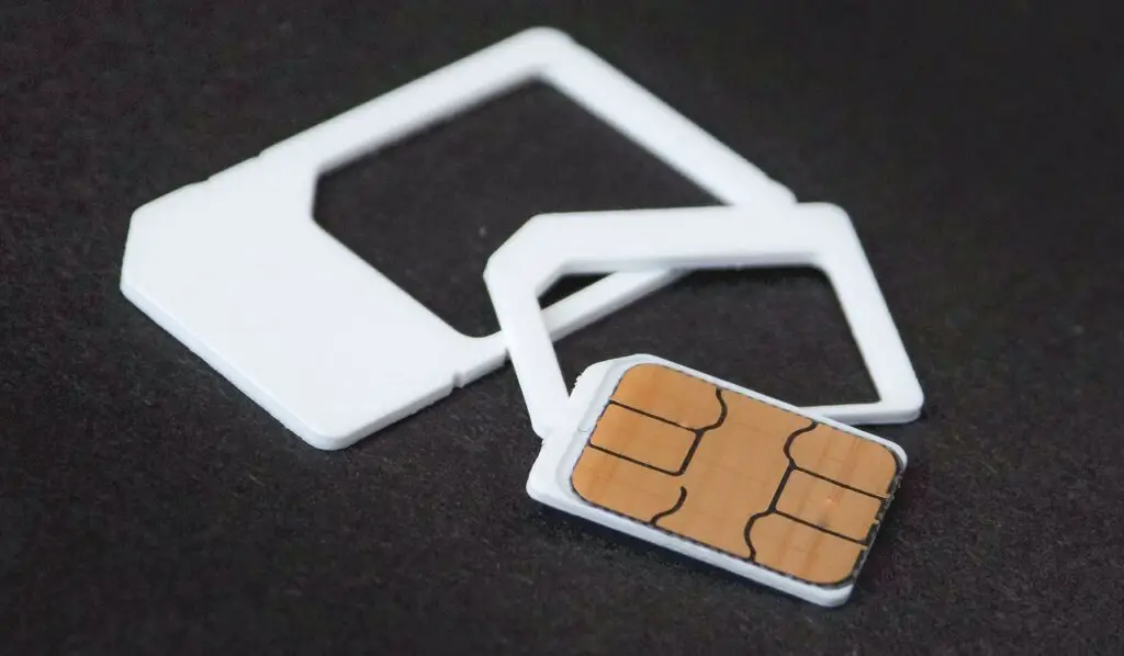 Photo of SIM Card in Article About Reporting and Replacement of Stolen or Lost SIM Card