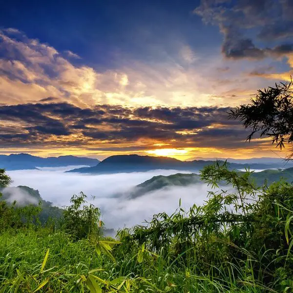 Scenic View of Sierra Madre Mountain Range