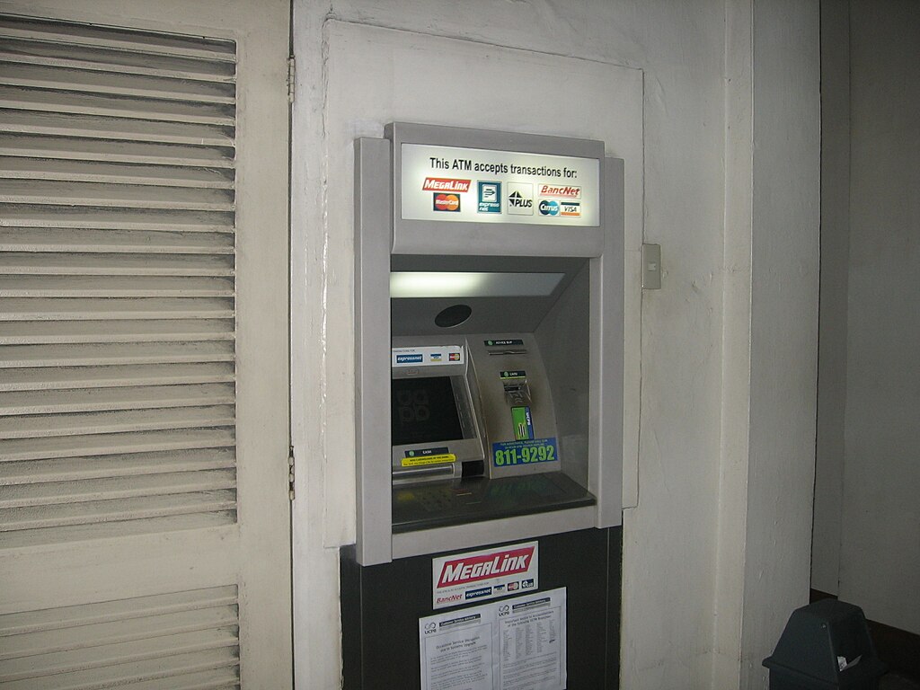 ATM machine in the Philippines
